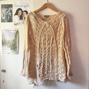 Beige Knit Sweater